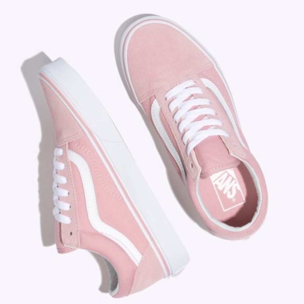 Pastel Pink Old Skool Vans